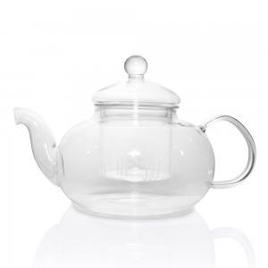 Clara Fount Glass Teapot & Strainer